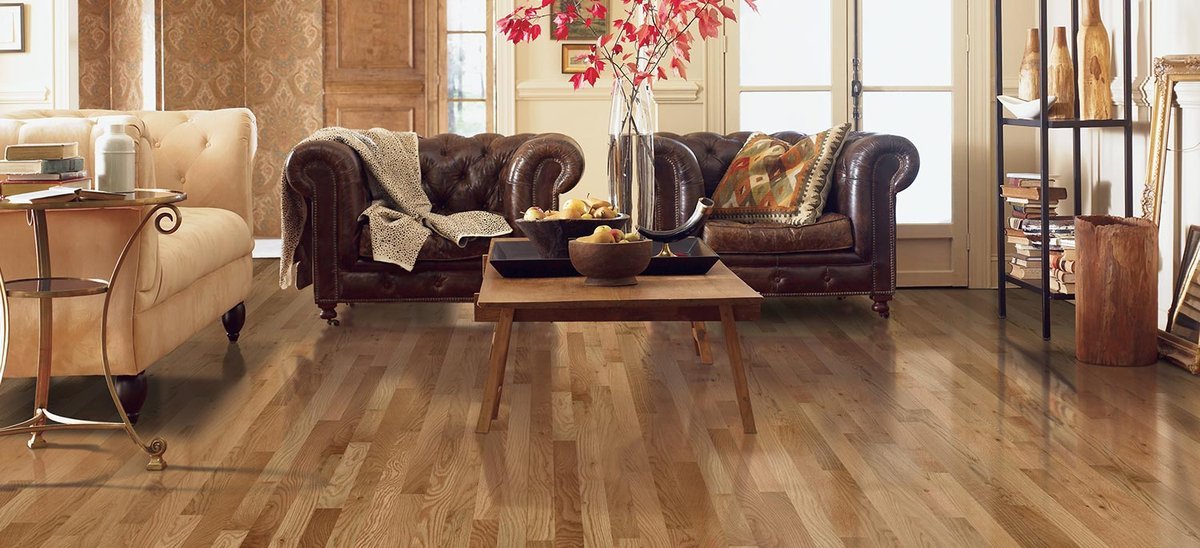 brown hardwood floor from Valley Floor Covering in Naugatuck, CT